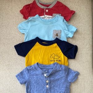 Baby Gap Boy 6-12M Bundle Short Sleeve Bodysuits